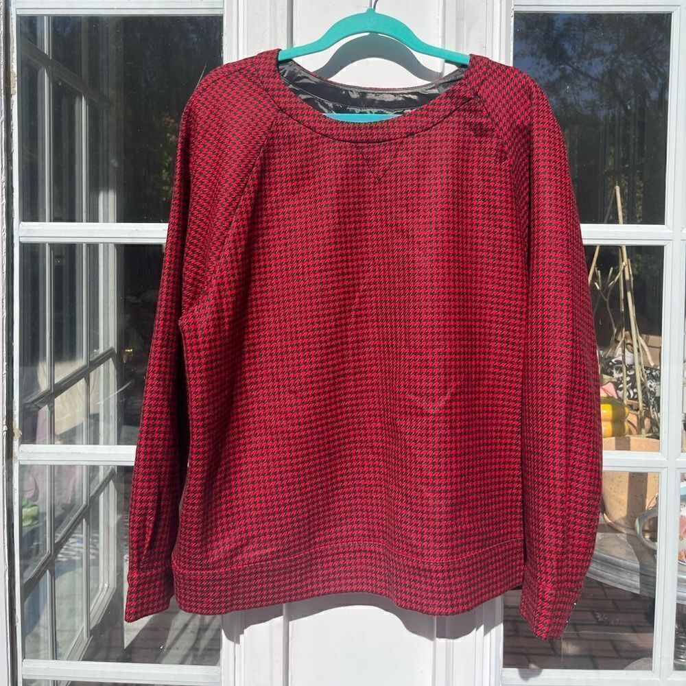 J Crew Collection Houndstooth Pullover - Picture 2 of 7